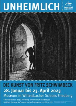 Plakat Unheimlich. Die Kunst Von Fritz Schwimbeck