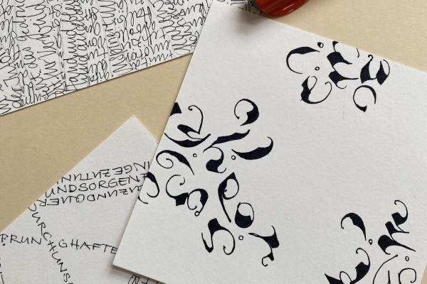 Schrift Wird Ornament, Foto Michèle Greiner 1 Schrift Wird Ornament, Foto Michèle Greiner 1