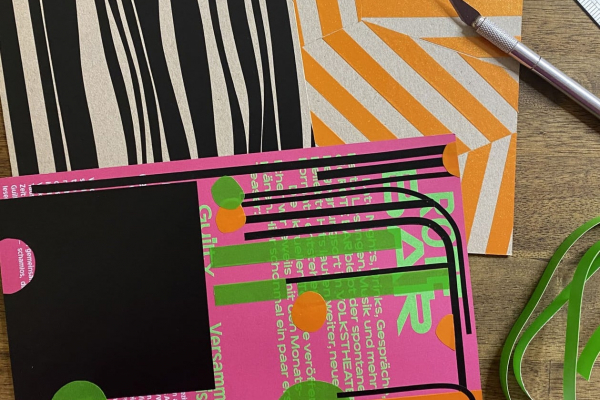 Tape Art, Foto Michèle Greiner 2 Tape Art, Foto Michèle Greiner 2